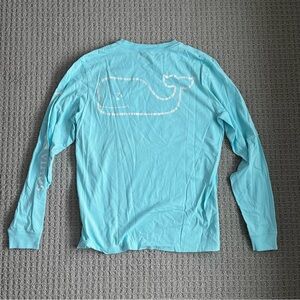 Vineyard Vines Vintage Whale Long-Sleeve Pocket Tee